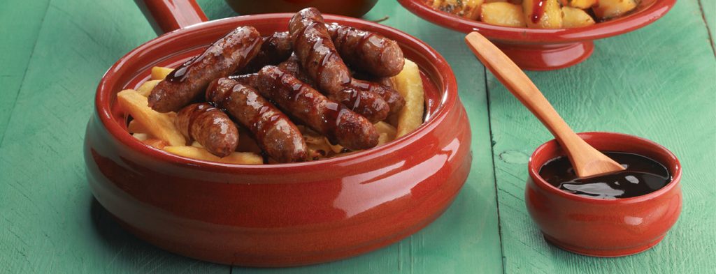 Hot Starters - Sausage In Pomegranate Molasses - Roman Zaman Restaurant